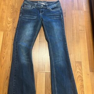 Red Camel Ladies Low Rise Boot Cut Stretchy Jeans Size 7R New No Tags Blue Jeans
